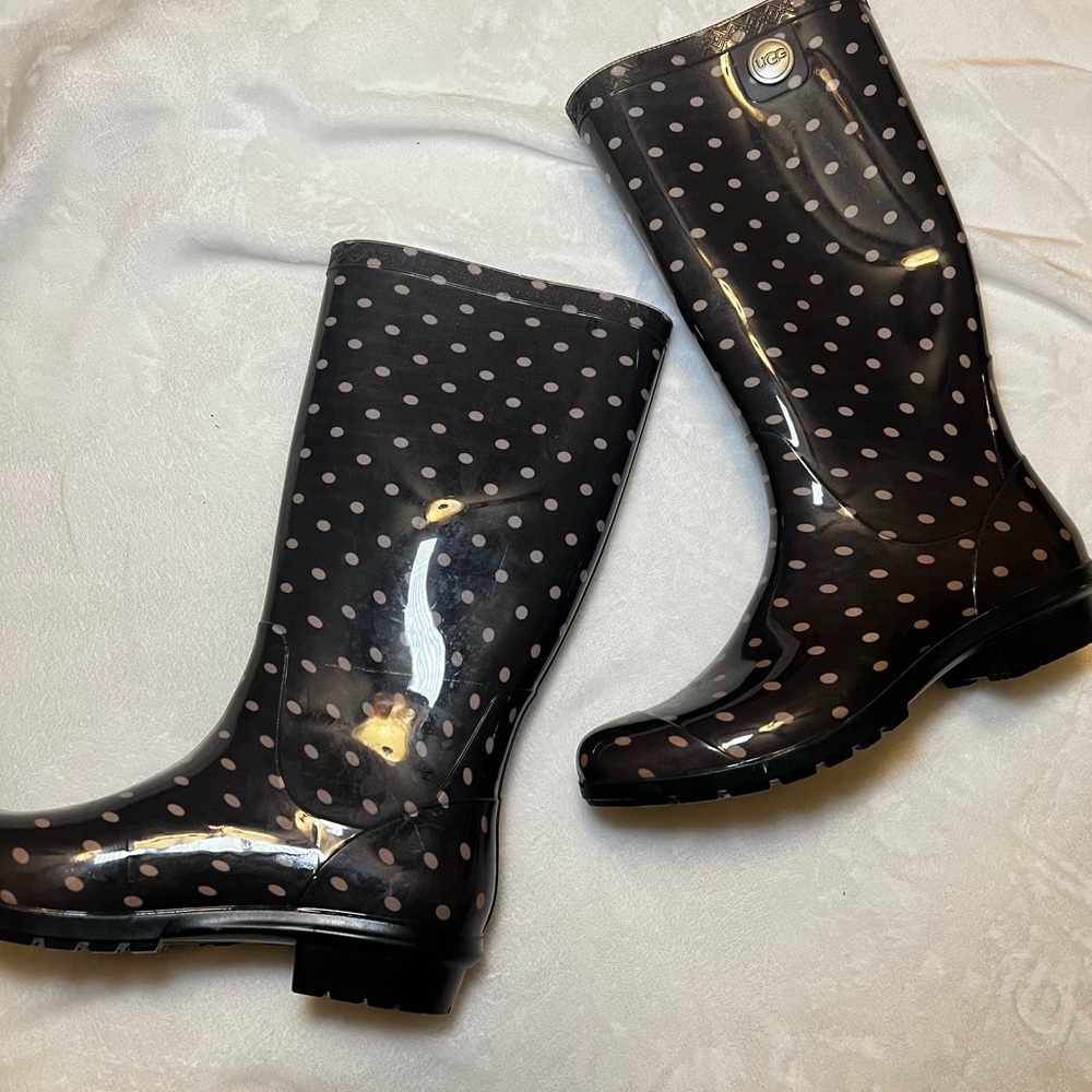 Ugg Rubber Boots | Polka dots